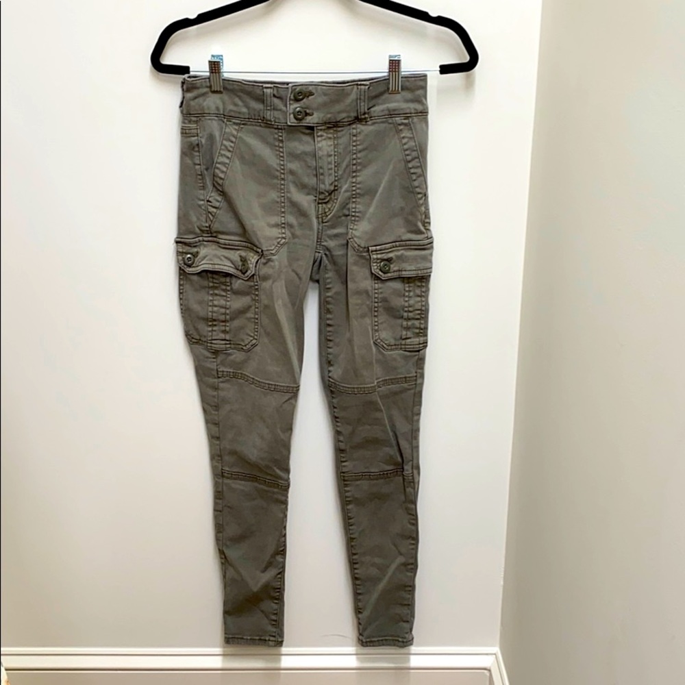 American Eagle super high rise jeggings
